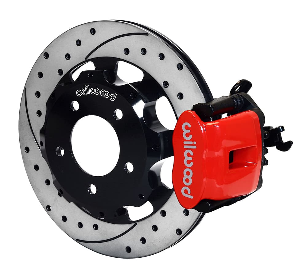 CPB Rear Kit, 12.19", Drilled, Red