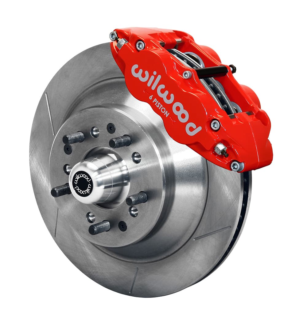 FNSL6R Front Hub & 1PC Rtr Kit,12.88"-Red
