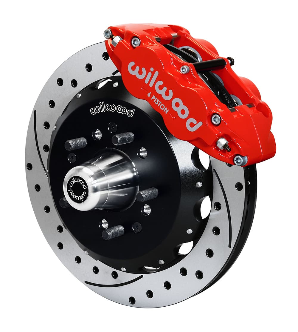 FNSL6R Front Hub Kit,12.88", Red