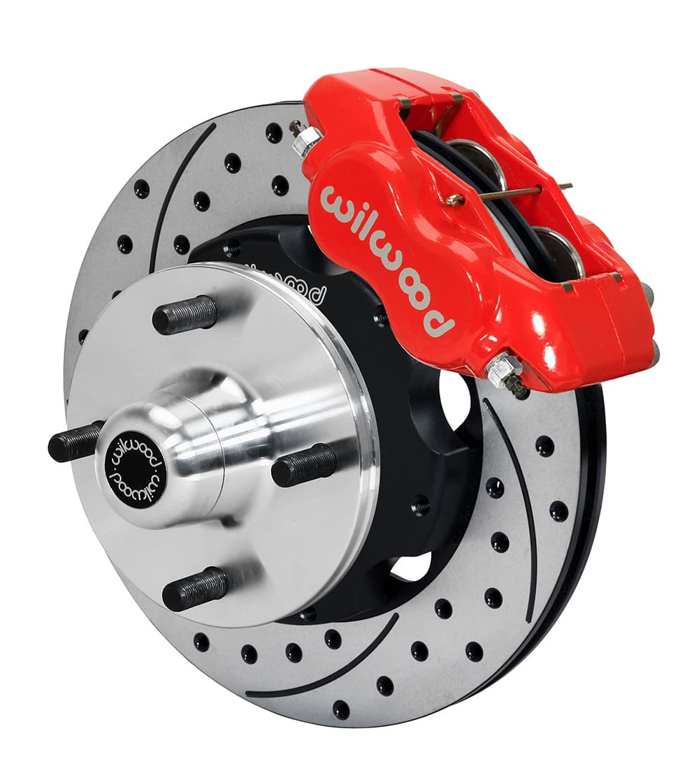 FDLI Front Kit,10.75",Drilled, Red