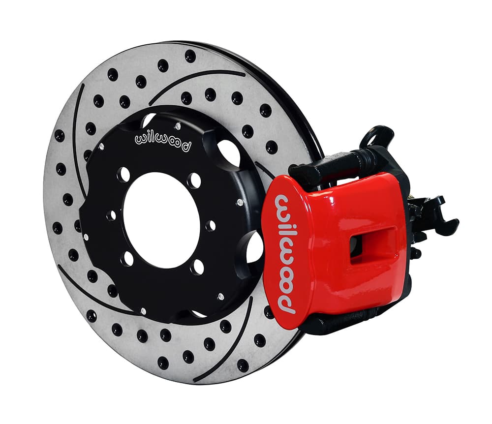 CPB Rear Kit, 11.00", Drilled, Red