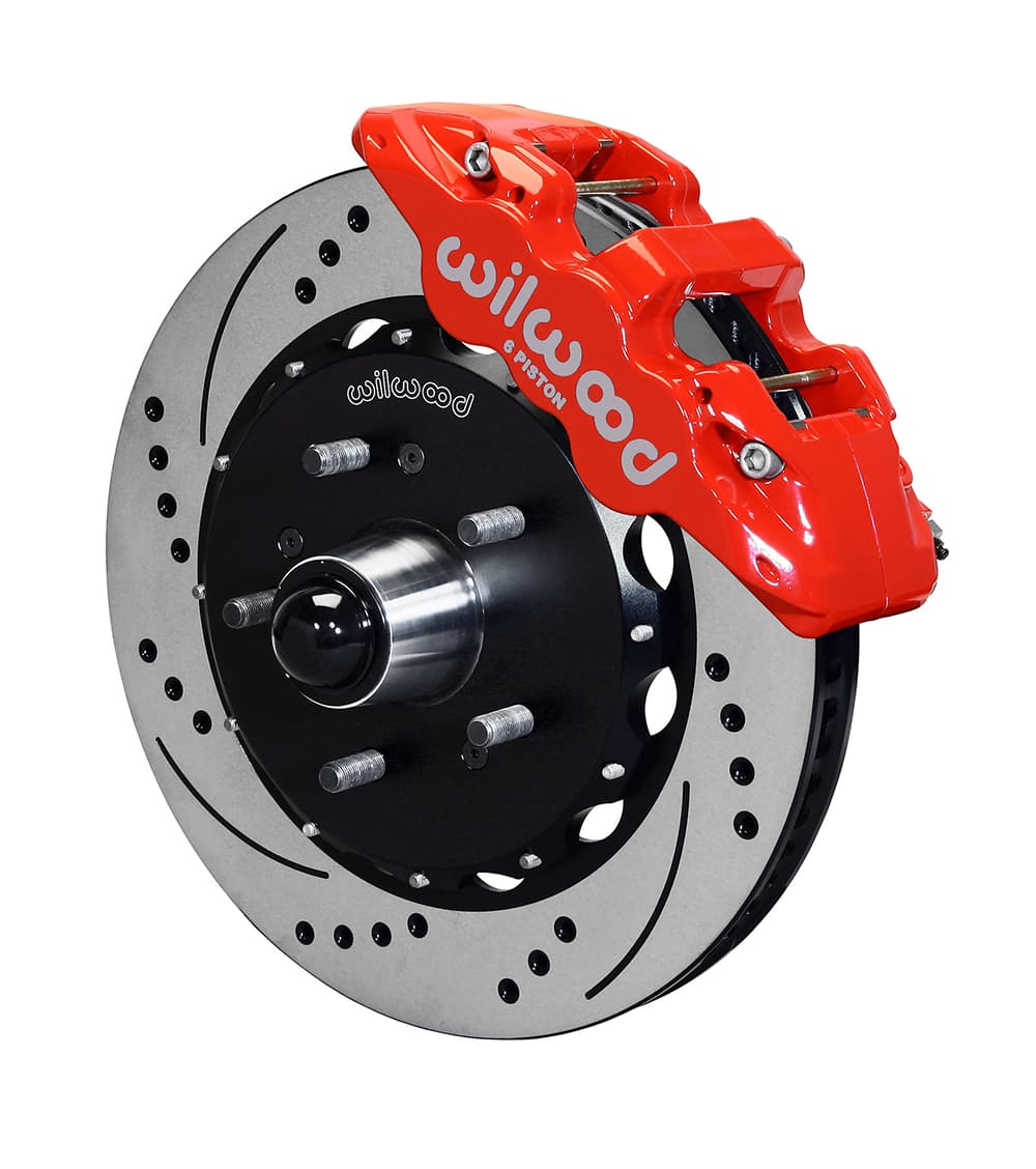 AERO6 Front Truck Kit,14.25", Drill, Red
