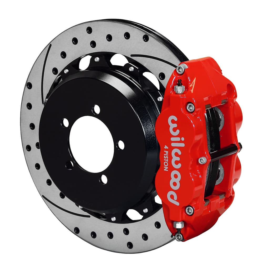 FNSL4R Rear Kit,12.88", Drilled, Red