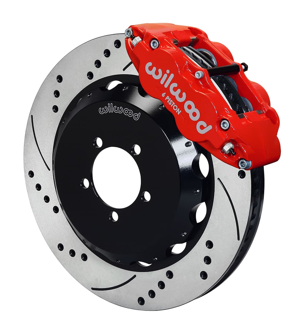 FNSL6R Front Hat Kit,14.00",Drilled, Red