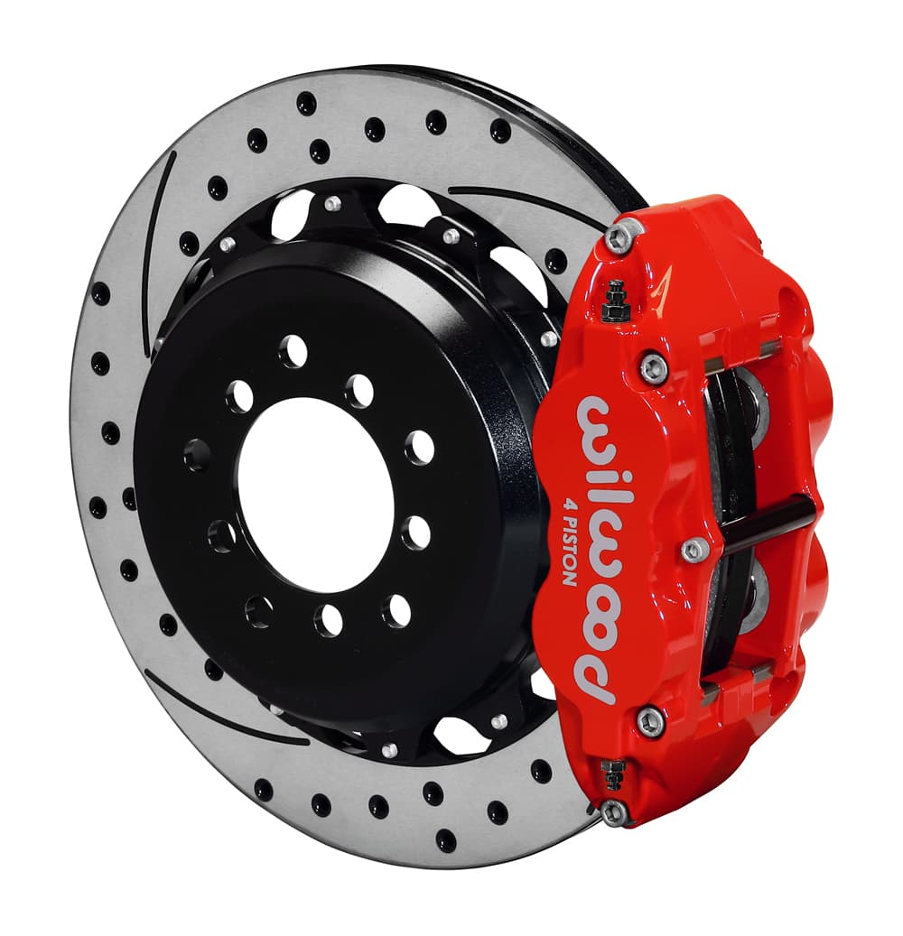 FNSL4R Rear Kit,12.88", Drilled, Red
