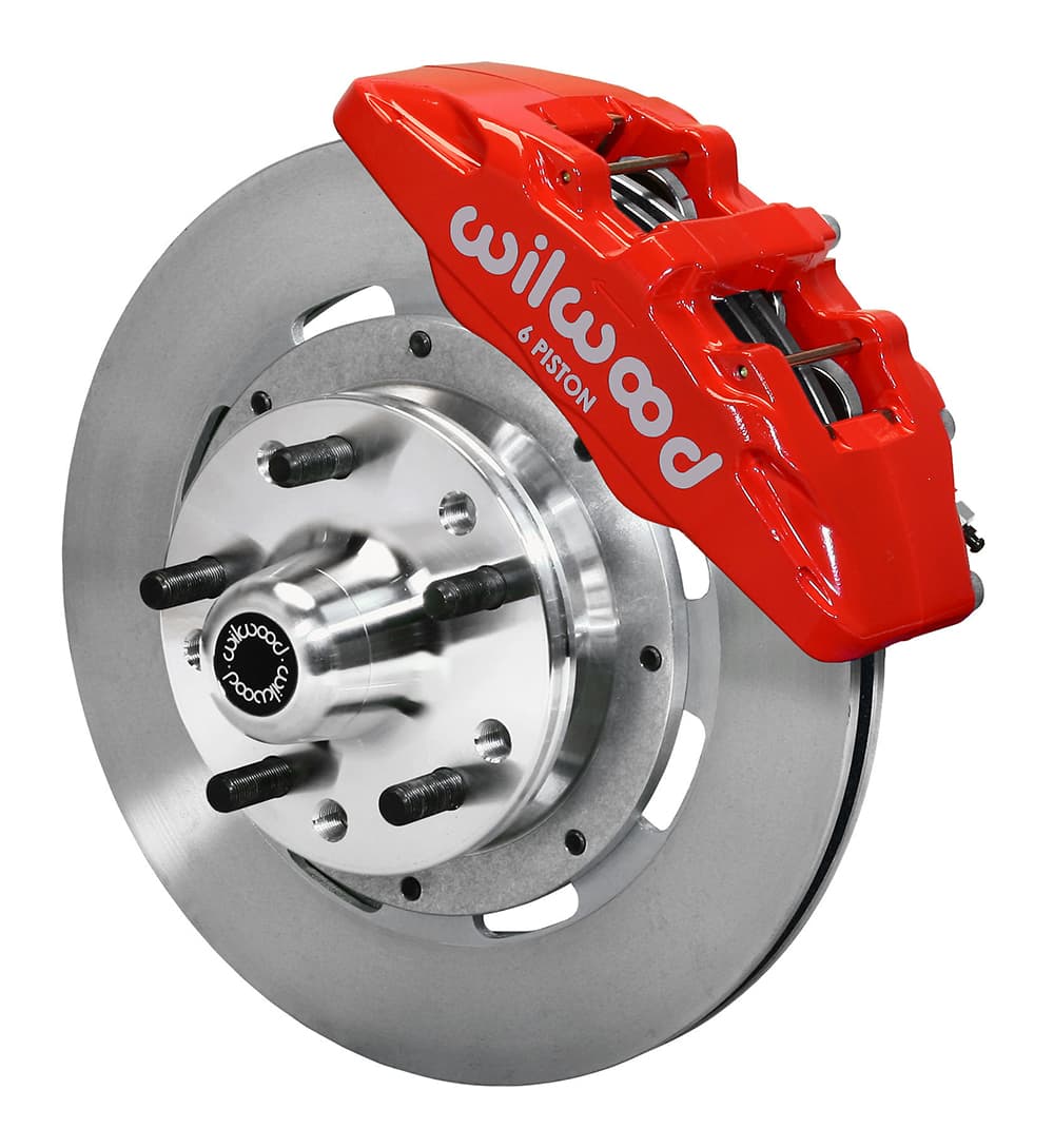 DP6A Front Hub Kit,12.19", Red