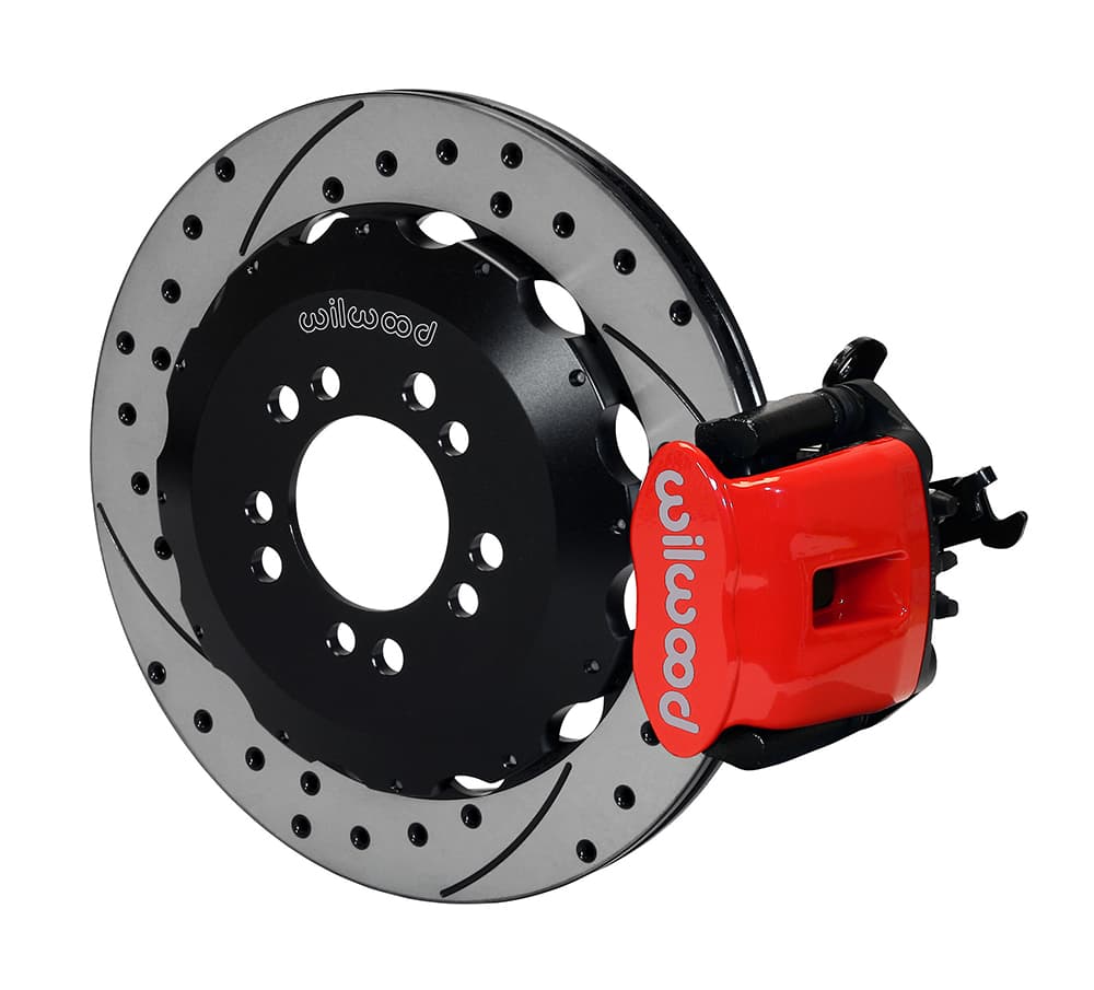 CPB Rear Kit, 12.88", Drilled, Red