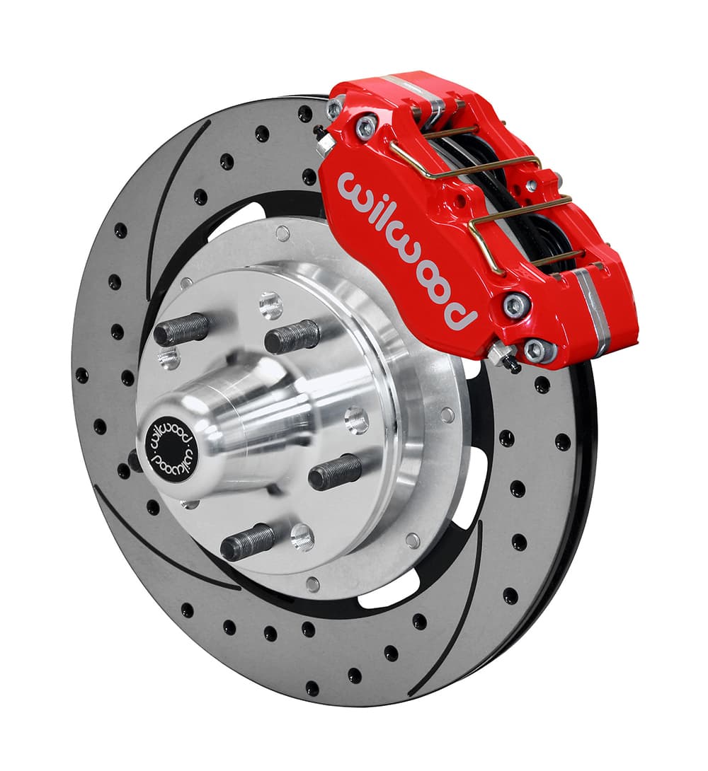 DP-DB Front Kit,12.19",Drilled-Red