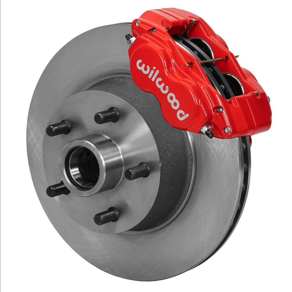 FDL-M Front Kit,11.30" 1 PC Rotor&Hub, Red
