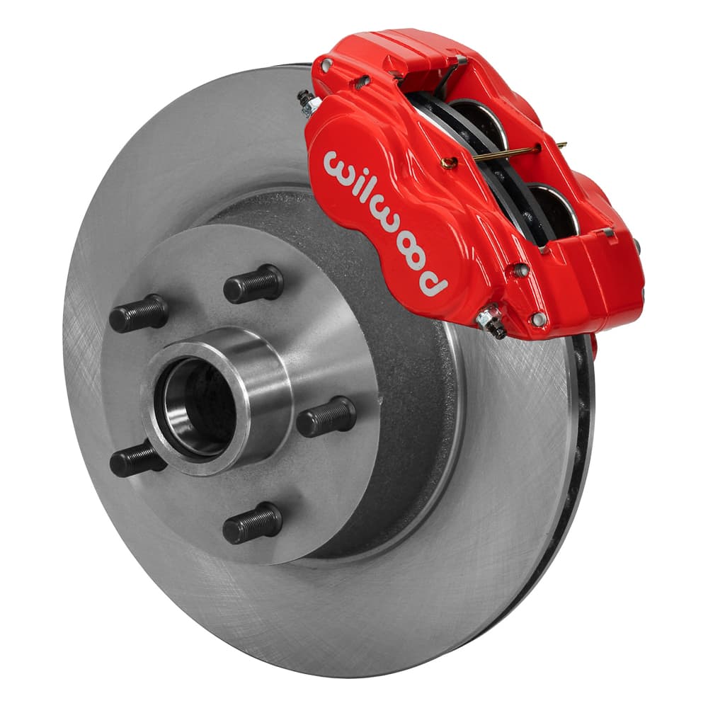 FDL-M Front Kit,11.30" 1 PC Rotor&Hub, Red