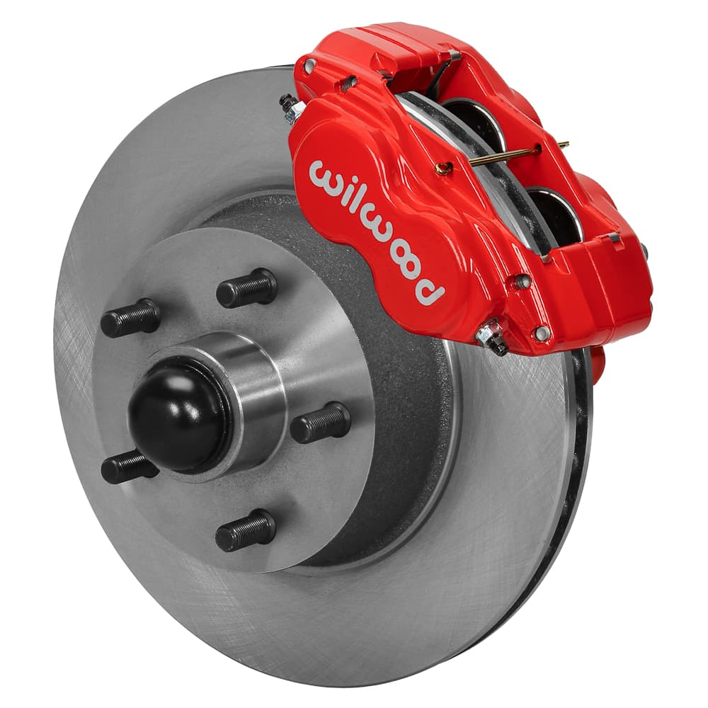 FDL-M Front Kit,11.30" 1 PC Rotor&Hub, Red