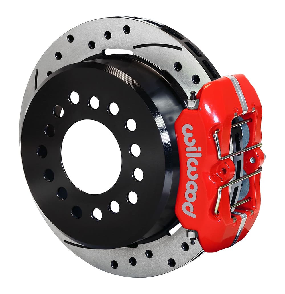 FDP-LP 11.00" P-Brake Kit, Drill-Red