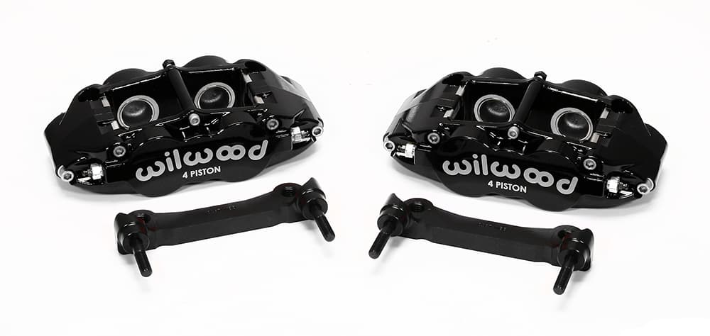 FNSL4R Rear Caliper & Bracket Kit - Black