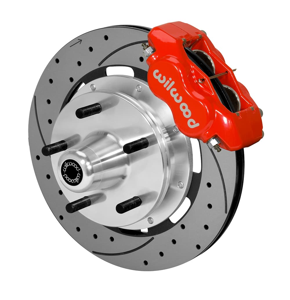 FDLI Front Kit,12.19",Drilled-Red