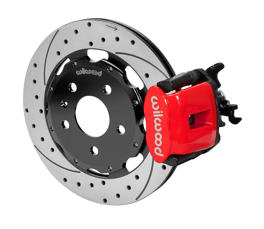 CPB Rear Kit, 12.19", Drilled, Red