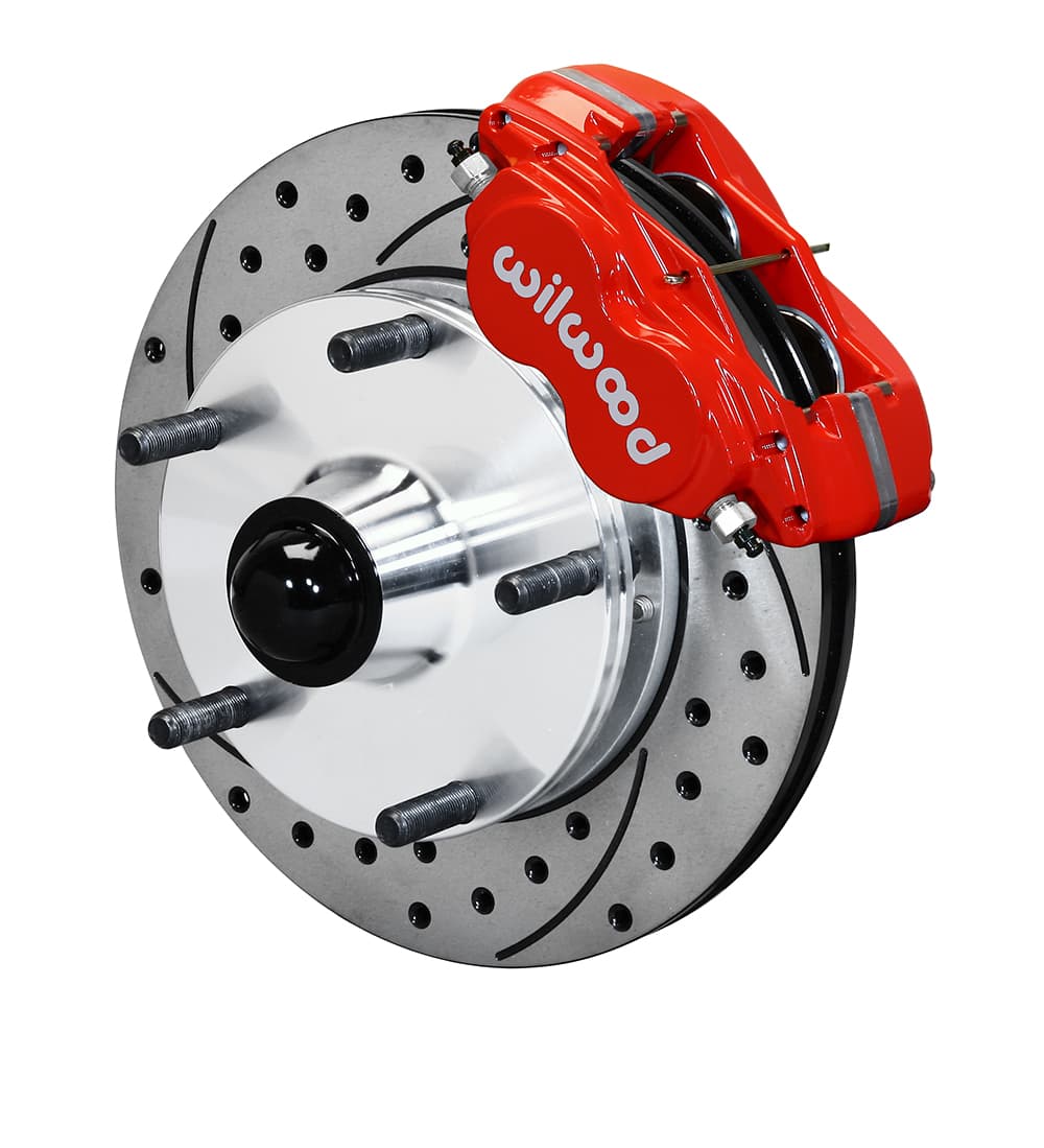 FDL-M Front Kit,10.75",Drilled, Red