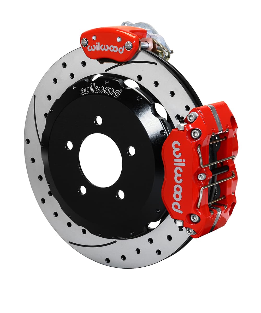 NDPR / MC4 Rear Kit,12.88, Drilled, Red