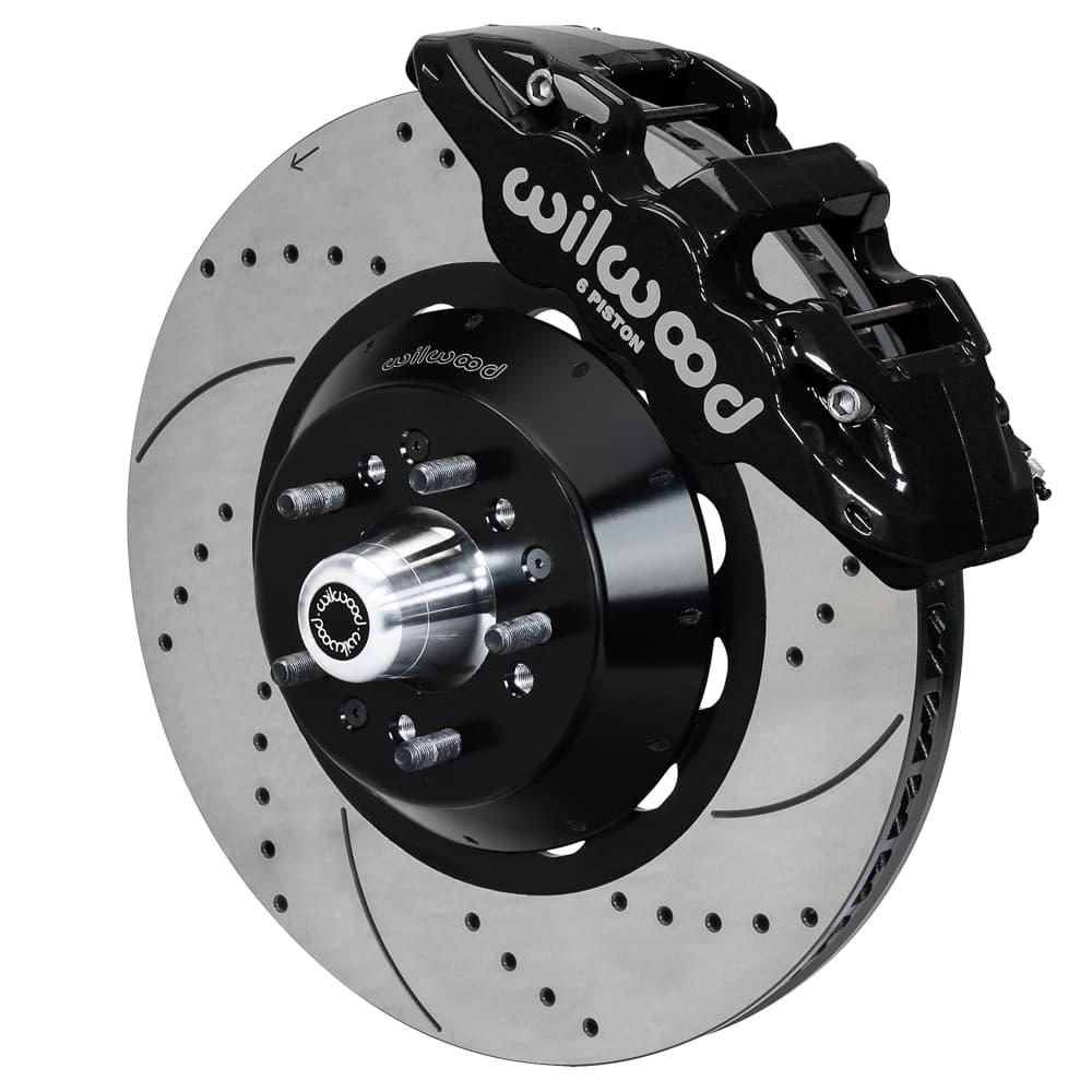 AERO6 Front Hub Kit,15.00, Drilled