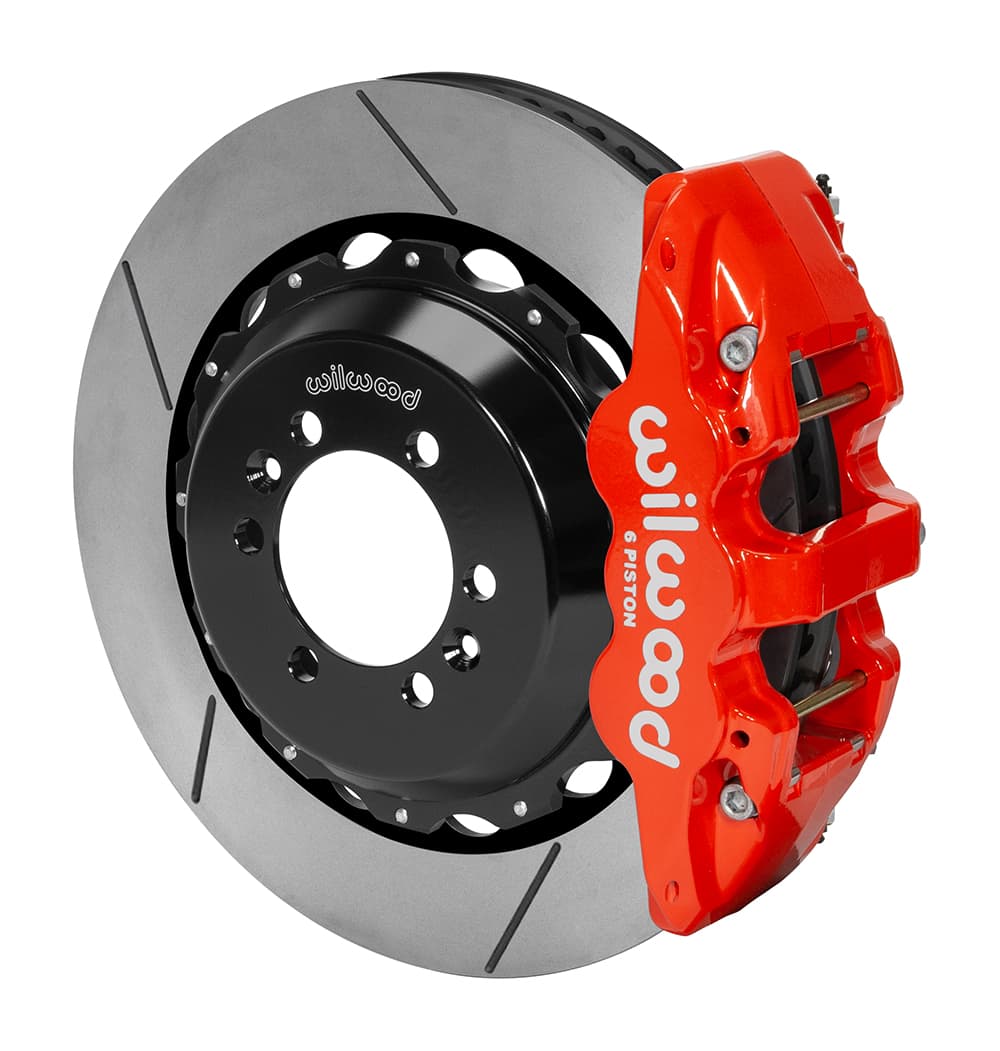AERO4 Rear P-Brake Kit,14.00", Red