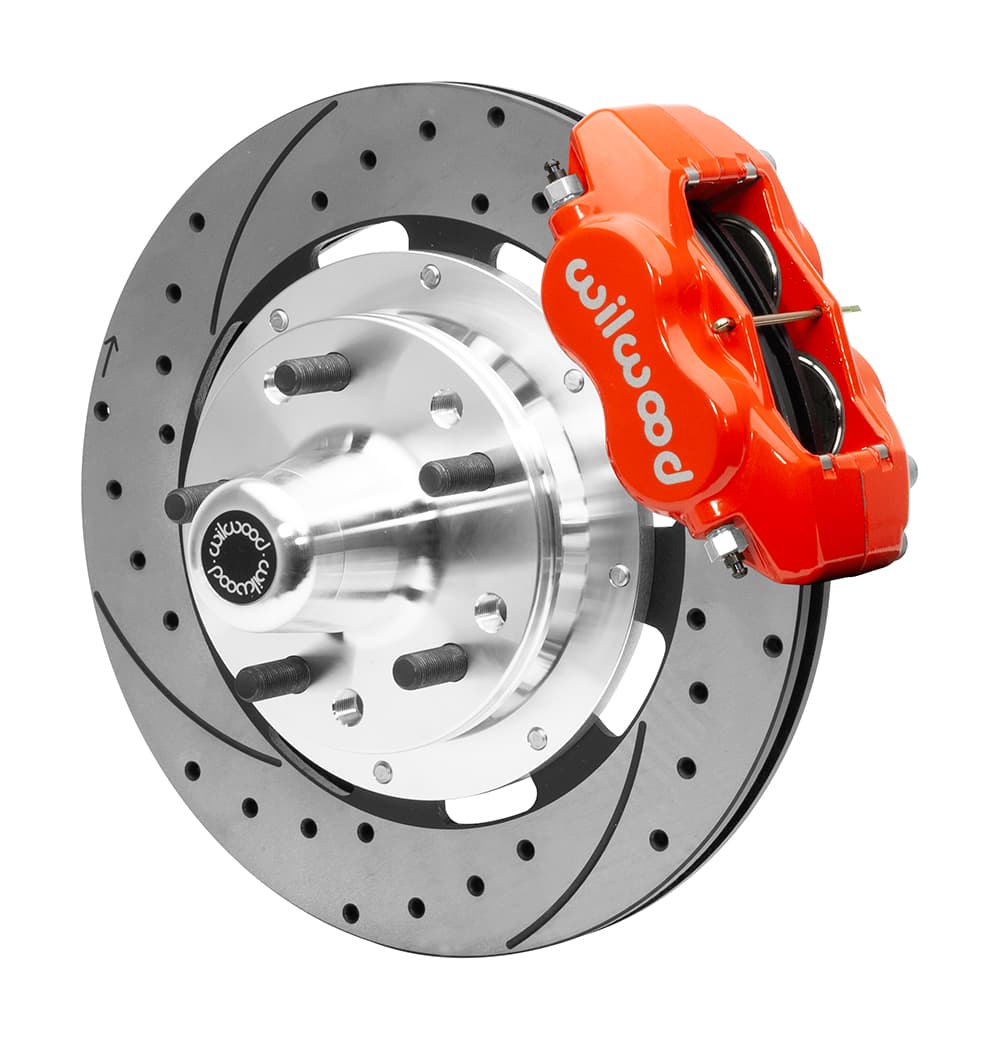 FDLI Front Kit,12.19",Drilled-Red