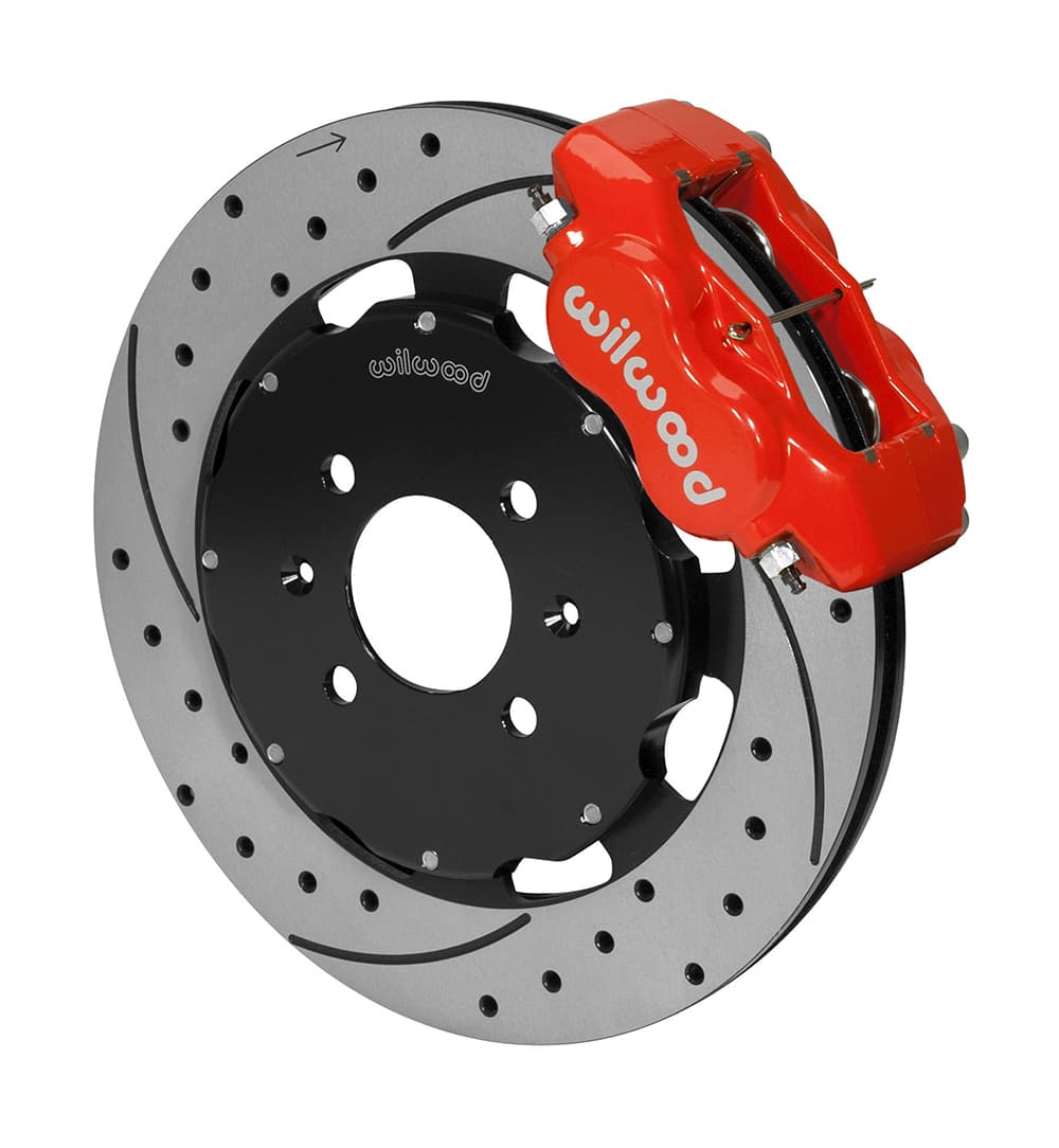 FDLI Front Hat Kit,12.19", Drilled, Red