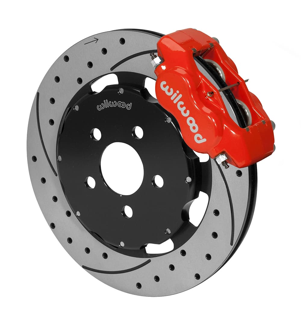 FDLI Front Hat Kit,12.19", Drilled, Red