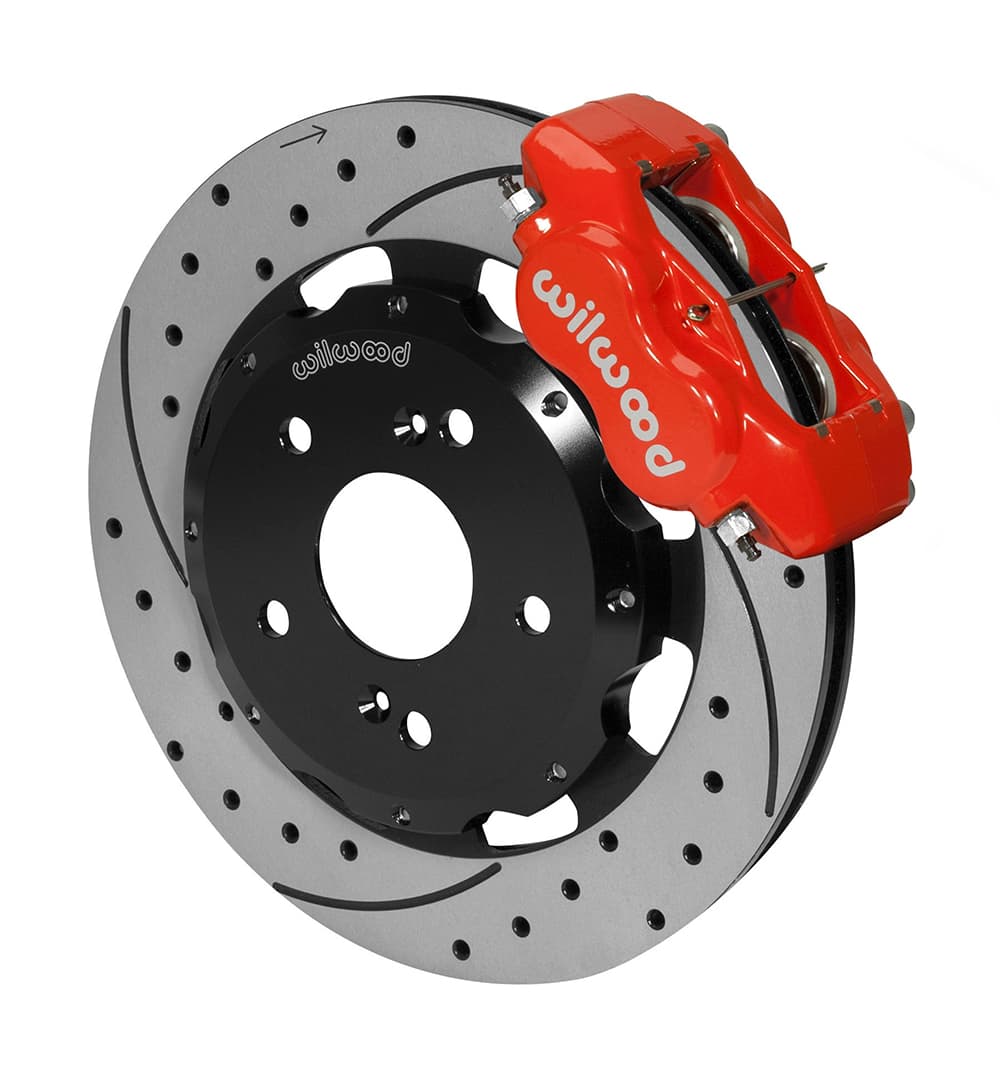 FDLI Front Hat Kit,12.19", Drilled, Red