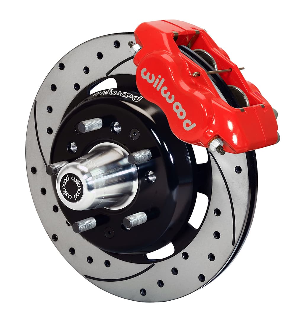FDLI Front Kit,12.19", Drilled, Red