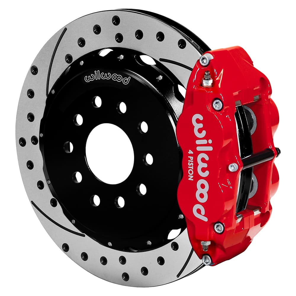 FNSL4R Rear Kit,12.88", Drilled, Red