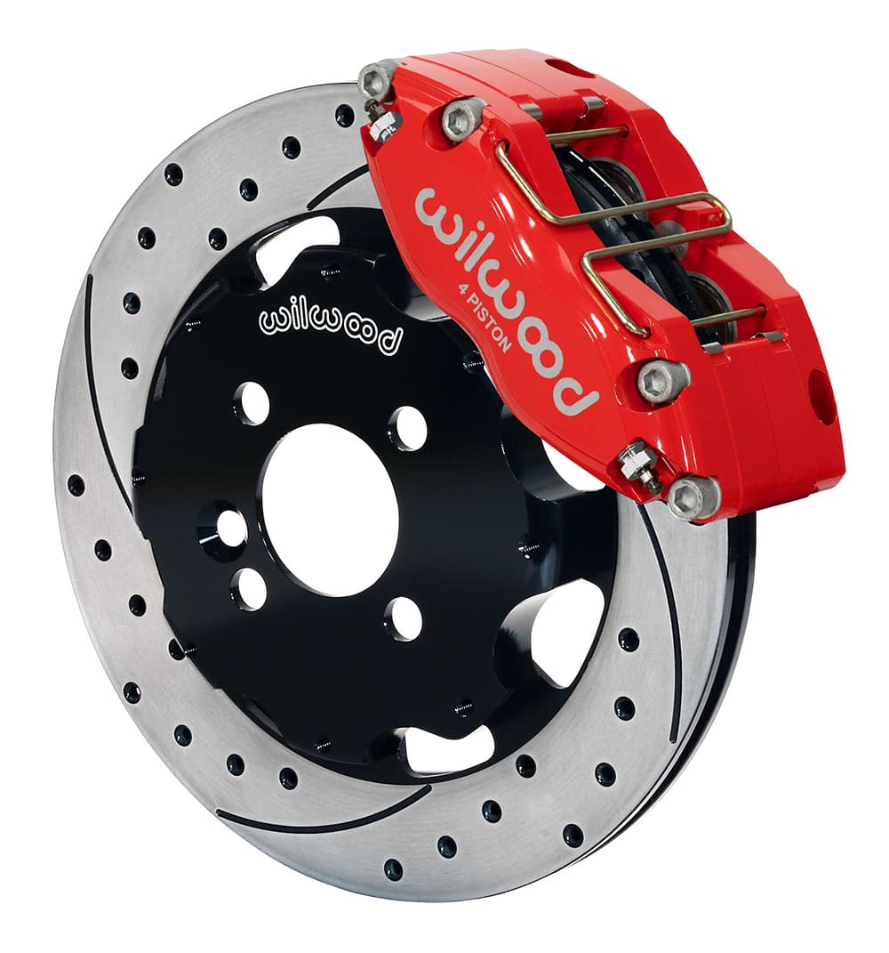 DPR-DS Front Kit,12.19", Drilled, Red