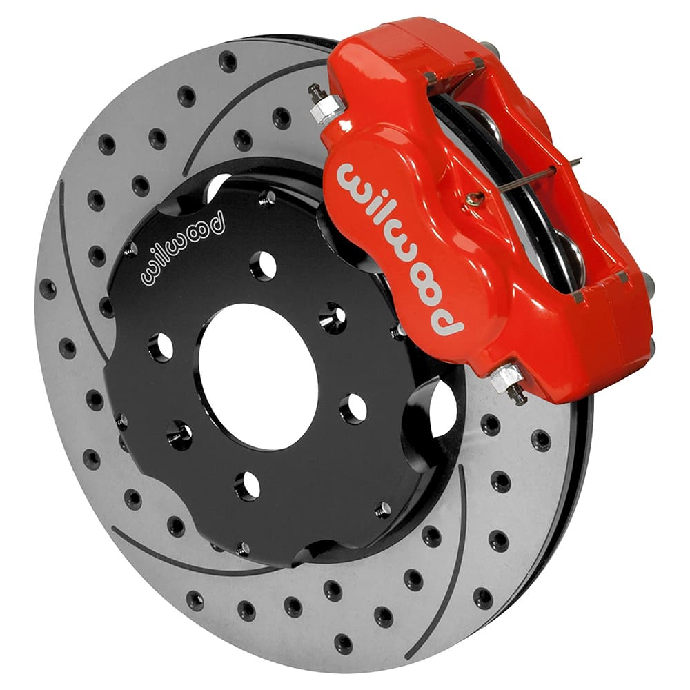 FDLI Front Hat Kit,11.00", Drilled, Red