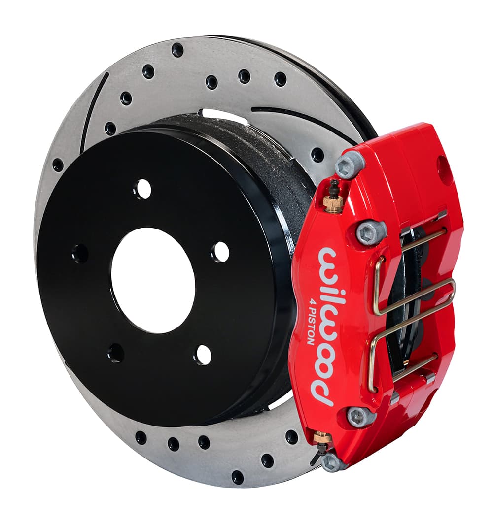 DPR-DS Rear Kit,12.19", Drilled, Red
