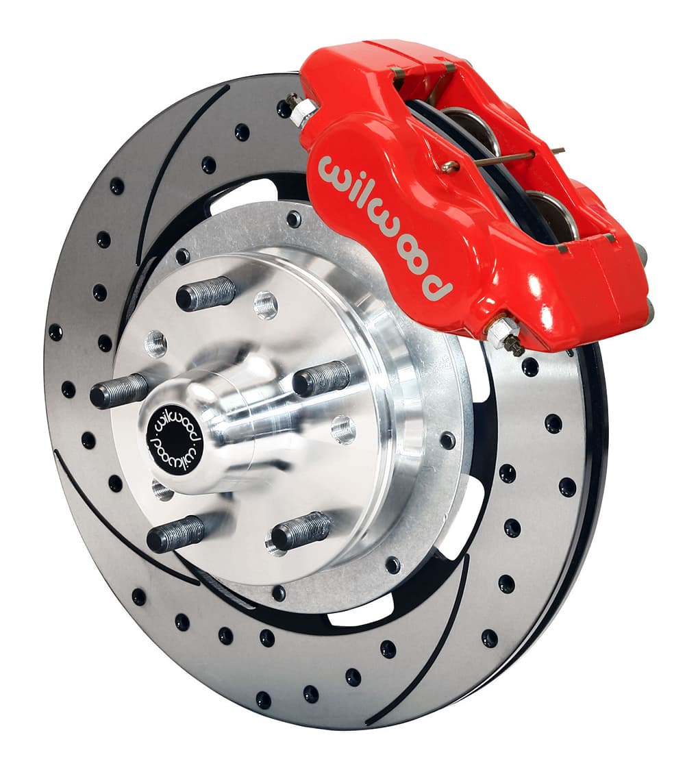 FDLI Front Kit,12.19", Drilled, Red