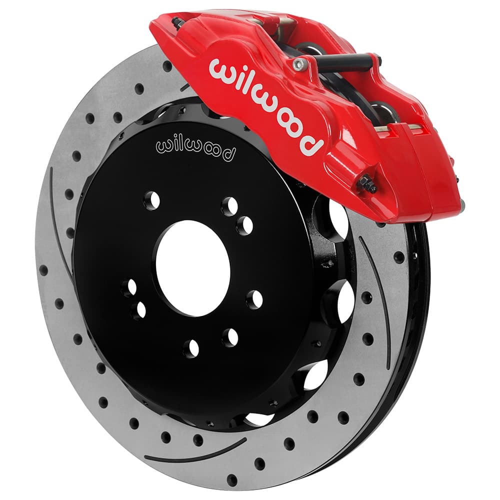 FSLI4 Front Hat Kit,13.00",Drilled Red