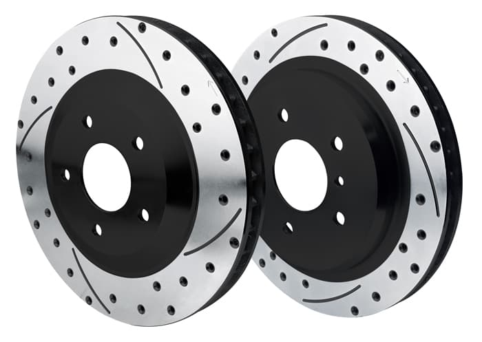 Rotor Kit, Front/Rear-Drilled