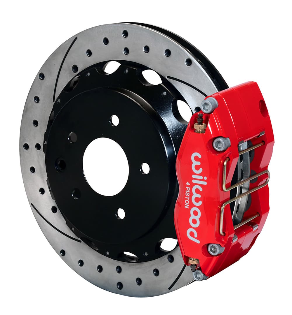 DPR-DS Rear Kit,13.00", Drilled, Red