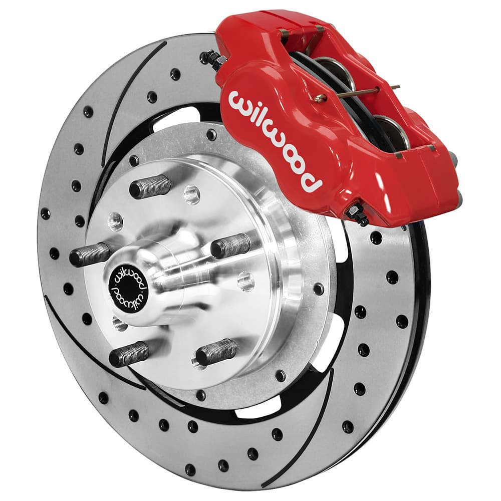 FDLI Front Kit,12.19",Drilled-Red