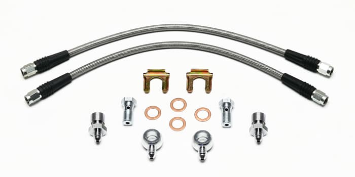 Flexline Kit, D52 Caliper 14" w/ Banjo 7/16-20