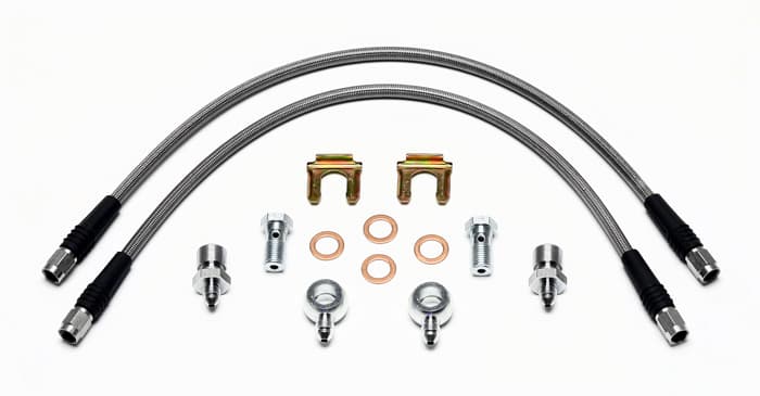 Flexline Kit, D52 Caliper 18" w/ Banjo 7/16-20
