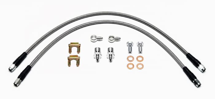 Flexline Kit, D52 Caliper 22" w/ Banjo 10mm -3/8-24 Chassis