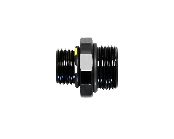 Inlet kit w/ O-ring Billet Aluminum Reservoir, 9/16-18 to 11/16-20 Male
