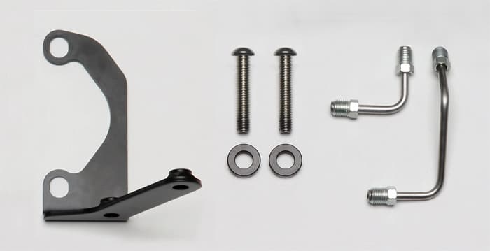 Tandem Master Cylinder to Prop Valve Bracket R/H & Line Kit