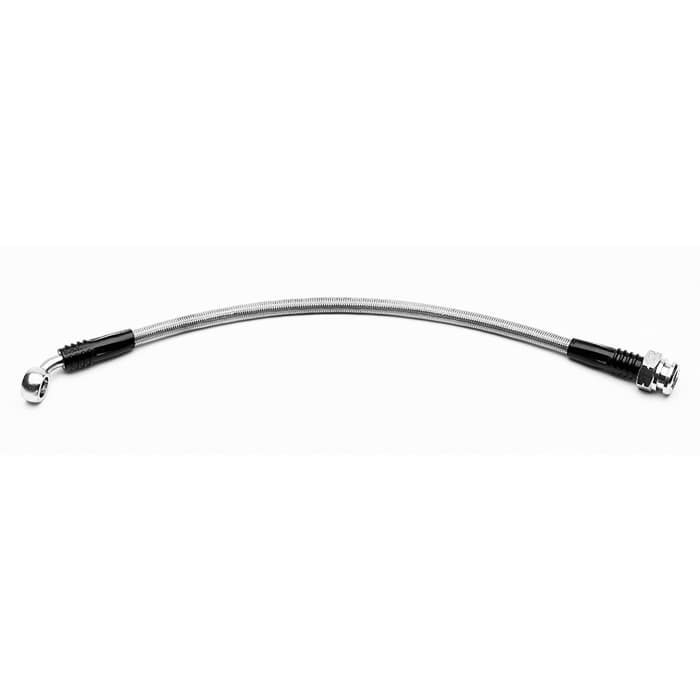 13" OAL Flexline -3 Hose to 45 Deg. Block,M10 x 1.00 Bubble Flare