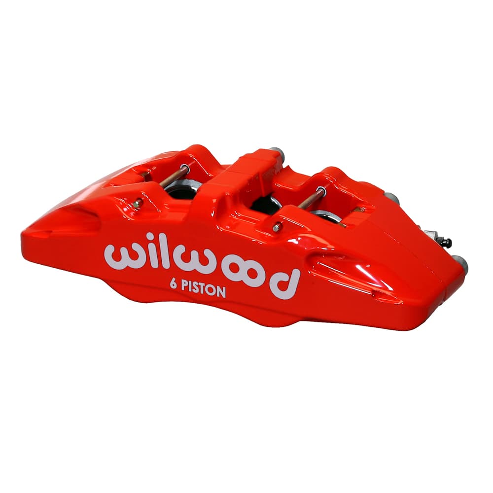 Caliper-Forged DP6A, 5.25" mt.-Red-L/H