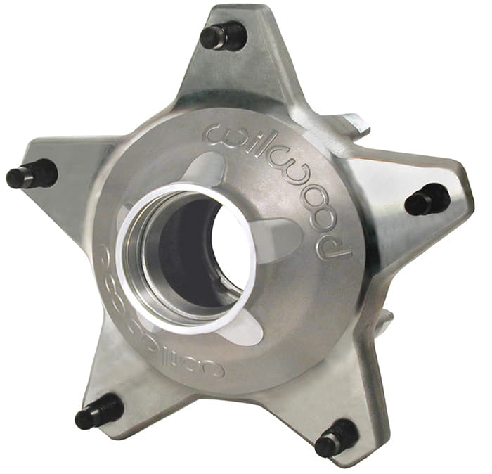 Hub-Starlite "55" Front w/Snap-Cap, 5/8 C Studs-Drilled-Less Races