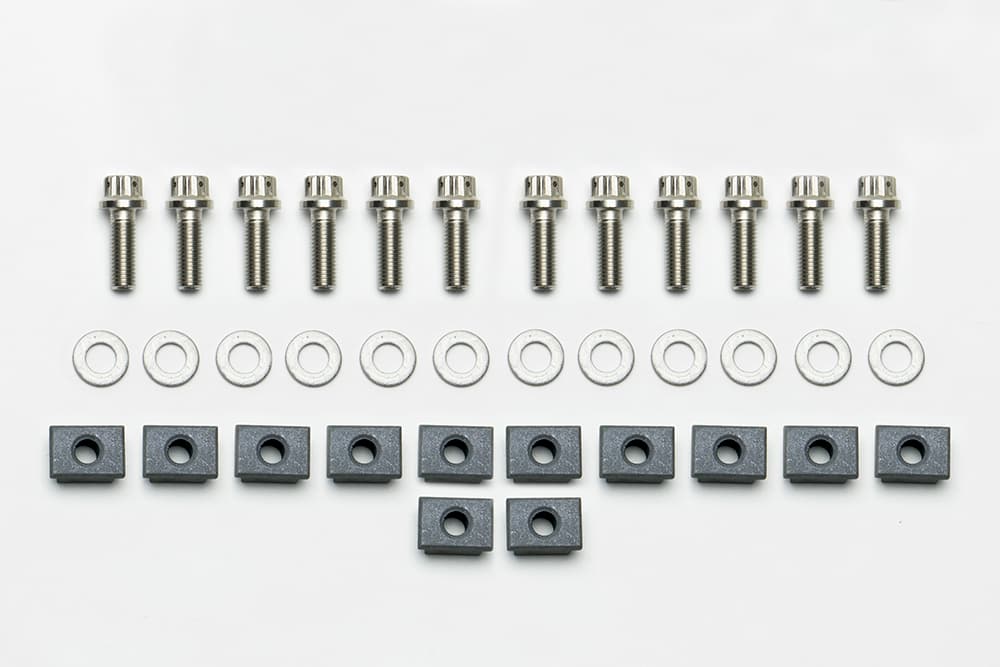 Rotor Bolt Kit - Dynamic, Front 12 Bolt with T-Nut Tool