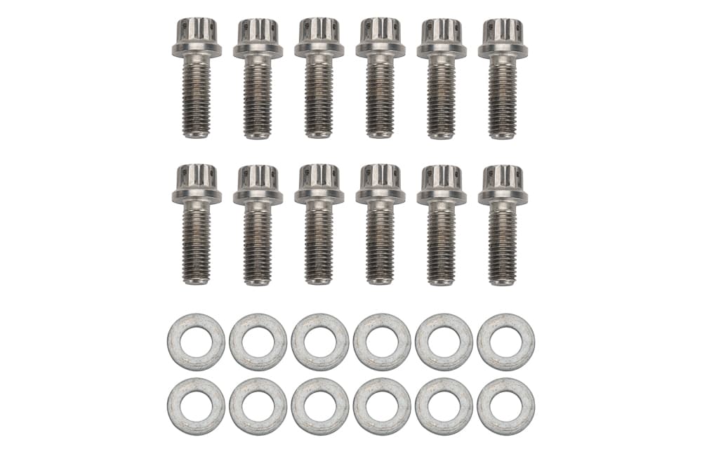 Bolt Kit - Hat/Rotor,1/4-28x.75 12 Pt,Stainless