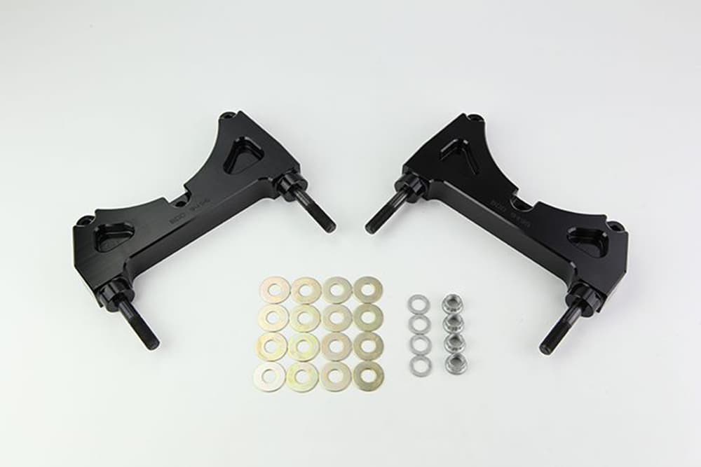 Brackets (2) - w/Mounting Kit - SL4R - P-Brake Kit 13" Rotor