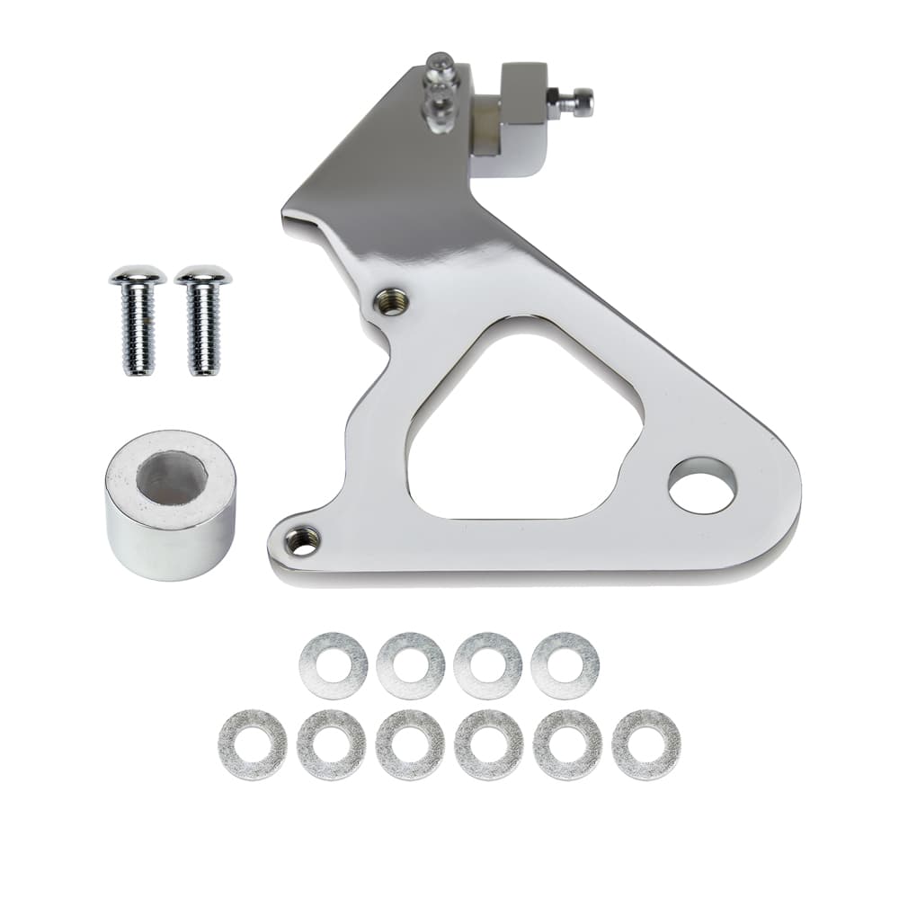 Caliper Mounting Kit,Chrome,w/Bracket