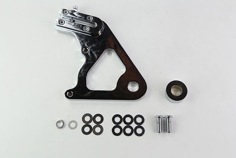 Caliper Mounting Kit,Chrome, w/Bracket